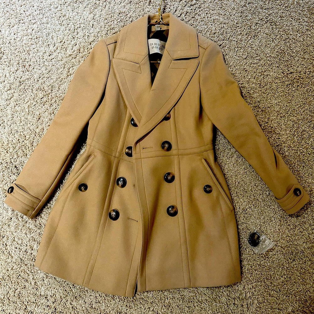 Burberry wool coat
